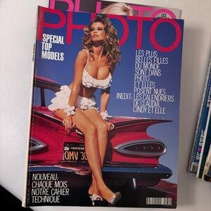 PHOTO 289 Top Models Schiffer Guess Elle Cindy Verglas Patitz Bellucci Shana